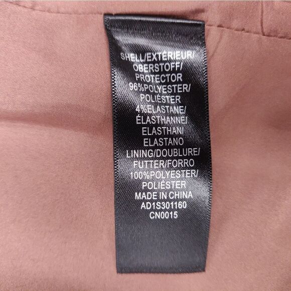 NWOT Adrianna Papell dusty blush pink open front blazer jacket size S - Picture 9 of 10